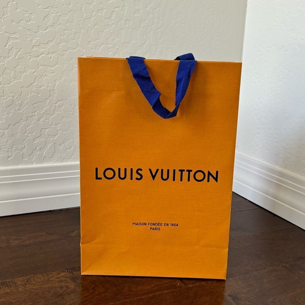 Authentic Louis Vuitton Small Shopping Gift Bag LV